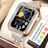 TREVIXSHAMPOONATURAL - New Square Fashion Women Smart Wristwatch Diamond Waterproof
